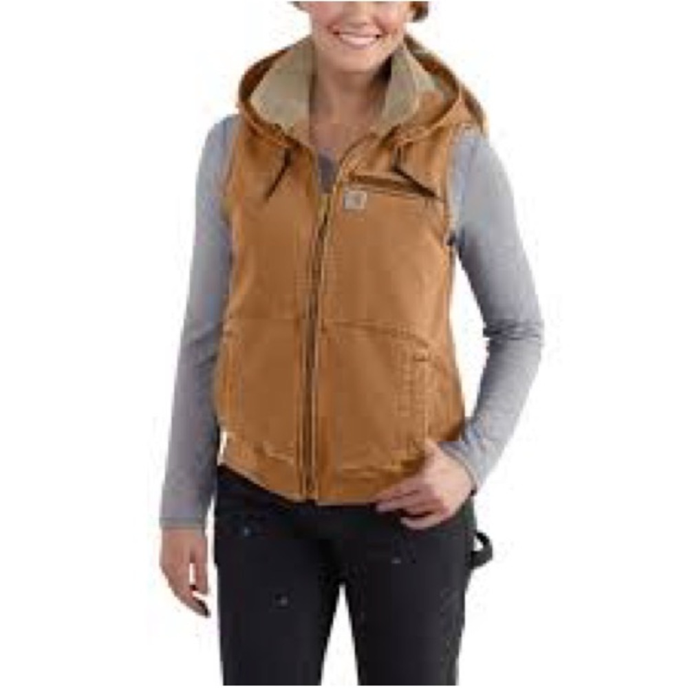 Carhartt Weathered Duck Wildwood Vest Medium